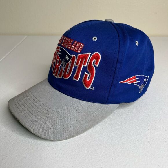 Ani New England Patriots Embroidered Blue Gray Snapback Team NFL Licensed Cap - Picture 4 of 11